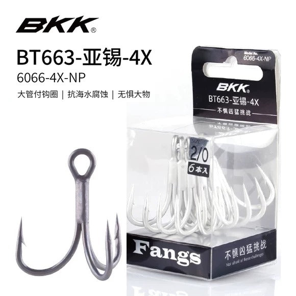 BKK Fangs Anzuelo triple 4X