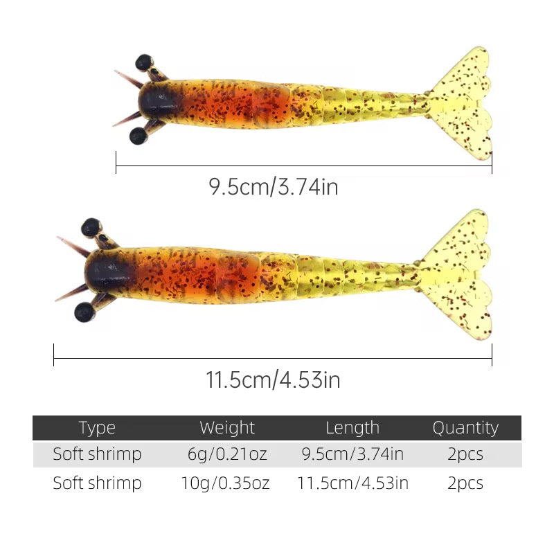 Rubber shrimp