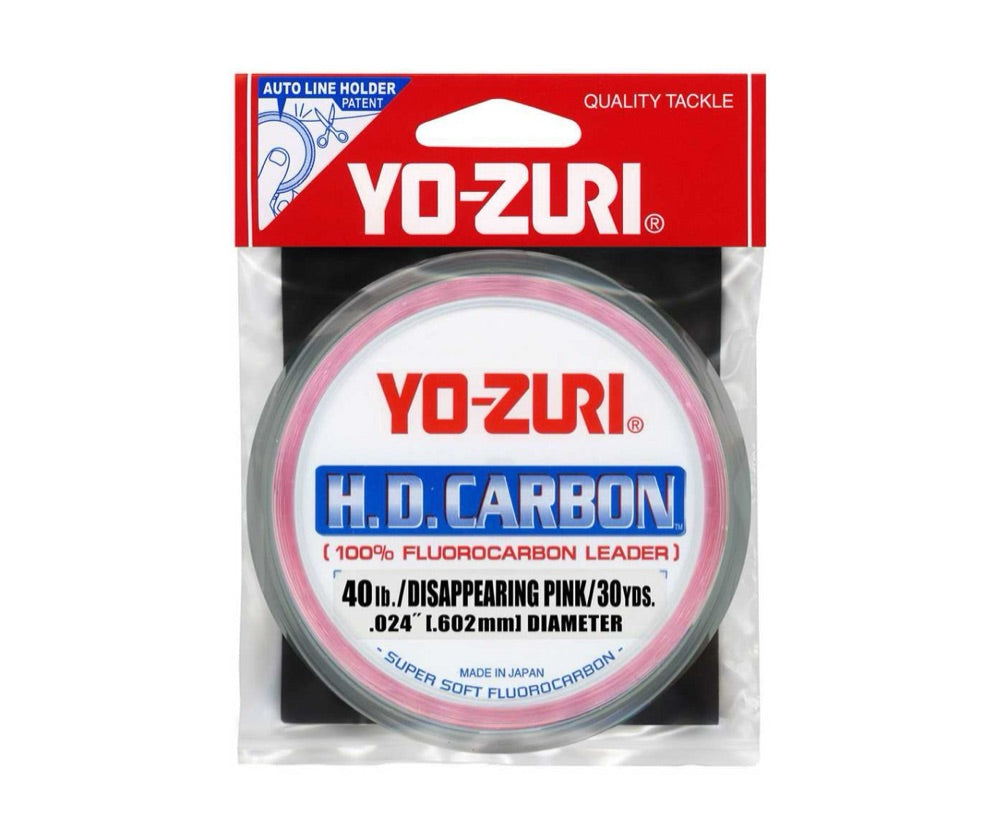 Yo-Zuri HD Fluorocarbono Disappearing Pink