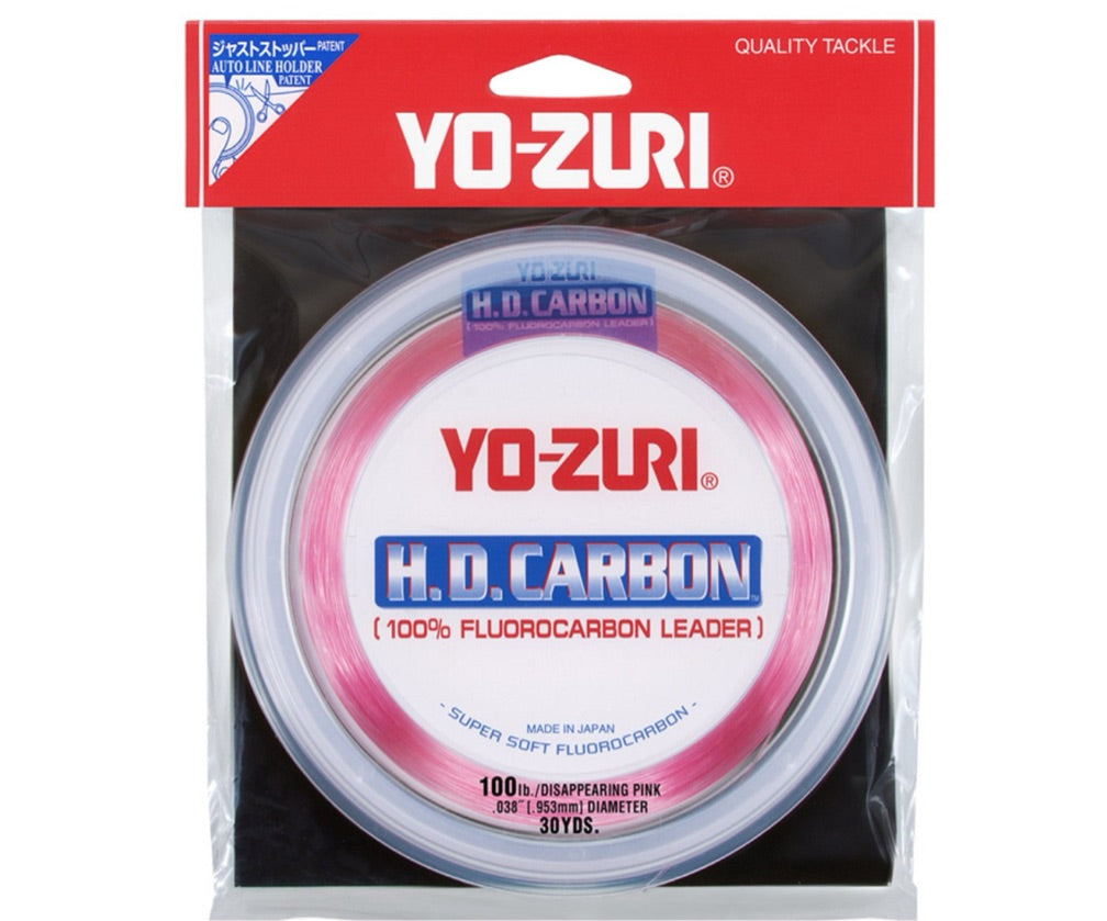 Yo-Zuri HD Fluorocarbono Disappearing Pink